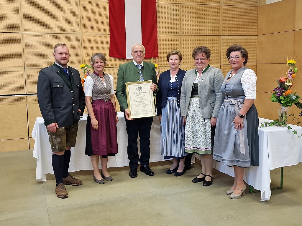 Auszeichnung der Gemeinde